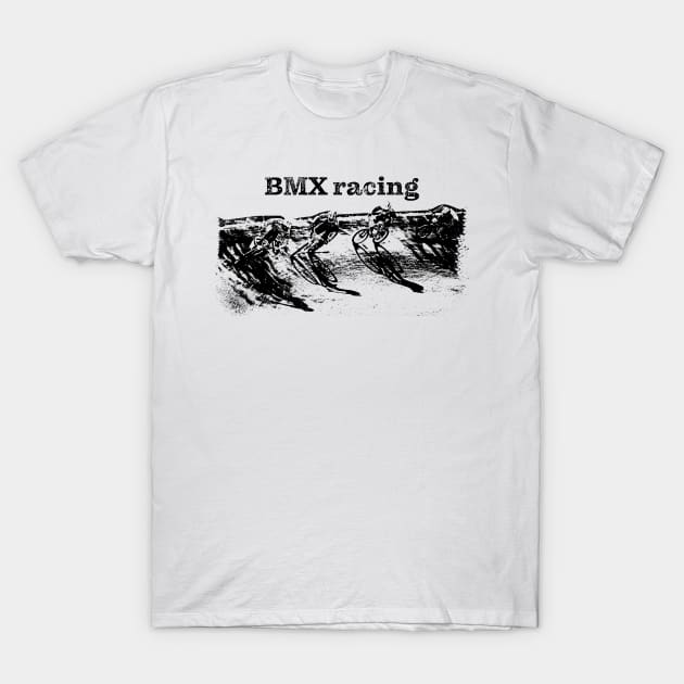 bmx T-Shirt by rickylabellevie